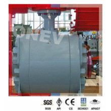 API 608 Pneumatic Class 900 Wcb Bw Ball Valve in 6"